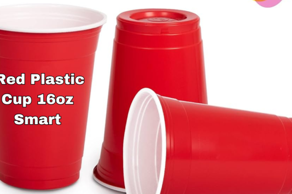 s s Red Plastic Cup 16oz Smart